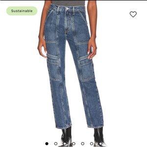 AGOLDE Cooper Cargo Denim Jeans